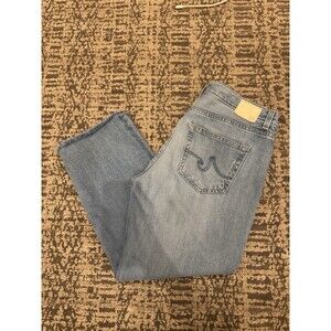AG adriano goldschmied jeans womens 28 Ex-boyfriend Slouchy Slim. Light Wash
